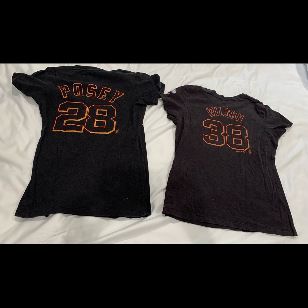 SF Giants Brian Wilson Jersey with accessories - Picture 11 of 16